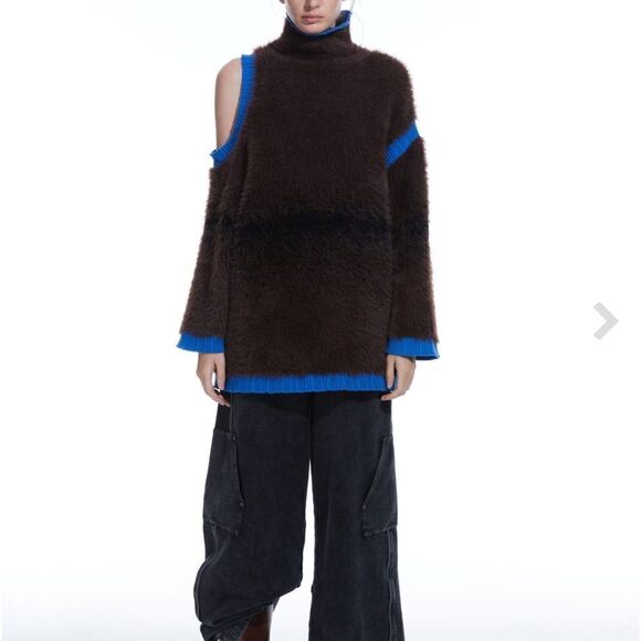 24ANS x NUTH Gradient Sweater In Brown - M - Picture 1 of 6